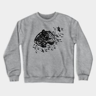 Forest Leopard Crewneck Sweatshirt